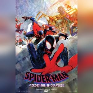 Spider-Man across the spider-verse poster IMAX Exclusive